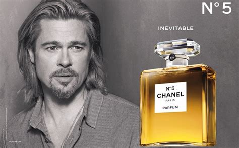 brad pitt chanel 5|brad pitt chanel no 5.